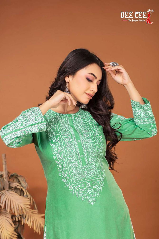 Jayashree By Deecee Rayon A Line Kurti With Skirt Wholesale Market In Surat